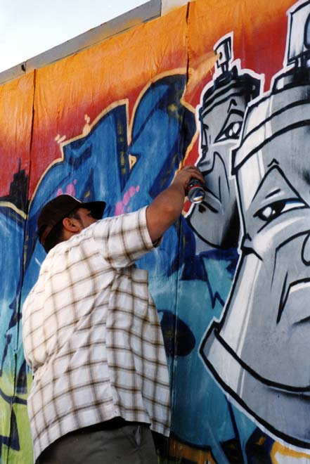 Graffiti art, Wellington, 2004