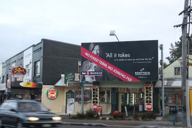 Billboard, Auckland, 2009