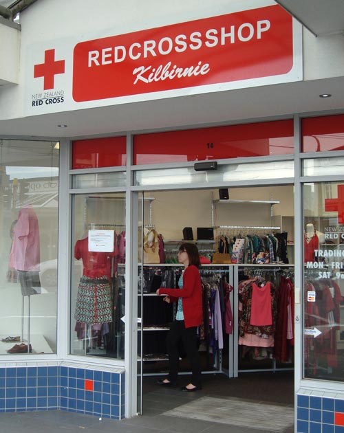 Red Cross op shop, 2009