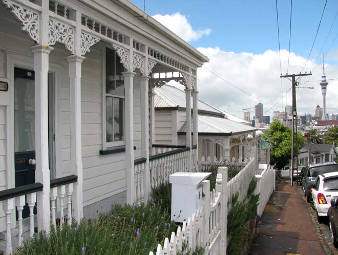 Restored villa, Freemans Bay