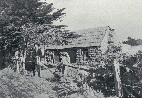 Sod whare, around 1910