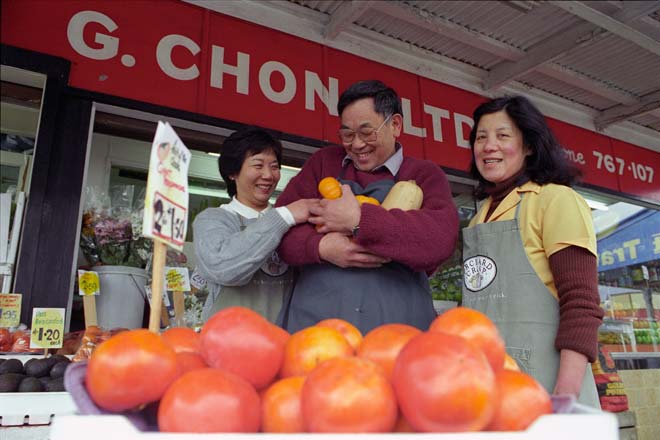 Fruiterer Peter Chong 
