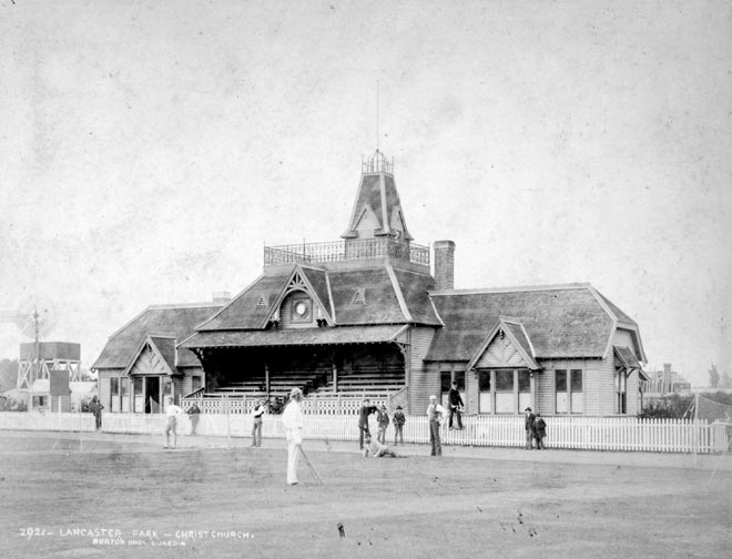 Lancaster Park, 1880s