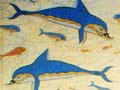 Dolphin frieze, Palace of Knossos