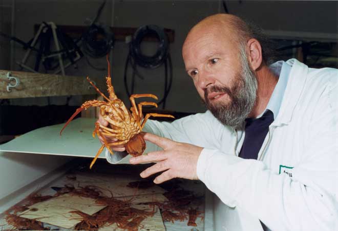 Aquaculturalist Bob Hickman