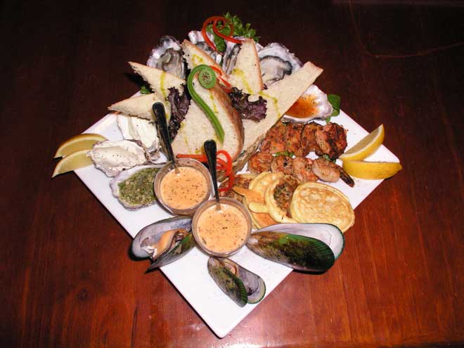 Seafood platter – Ngā uri o Tangaroa