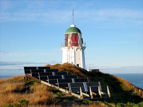 Solar-powered lighthouse, Foveaux Strait