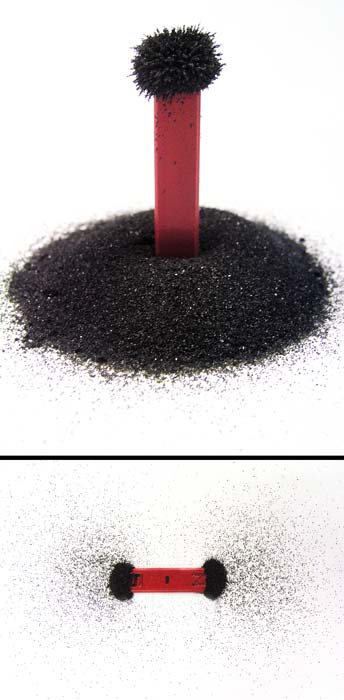 Magnetic ironsand