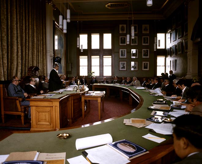 Boardroom of the former Wellington Harbour Board