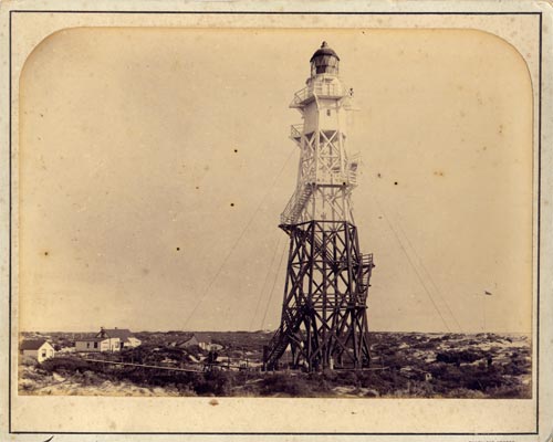 Wooden lighthouse, Farewell Spit 