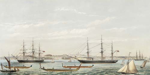 Auckland regatta, 1862