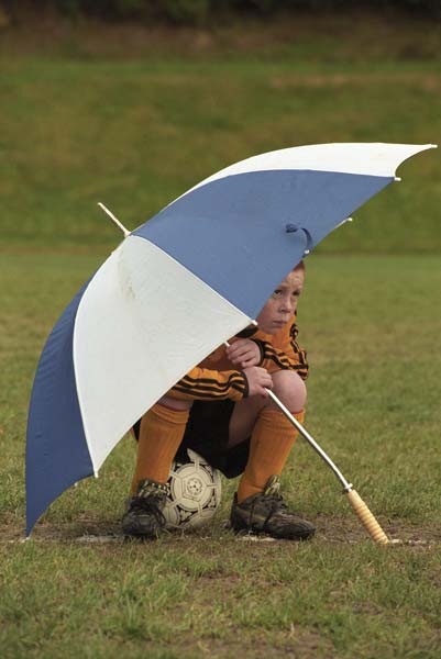 Sidelined by rain