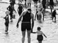 Beach at Island Bay, Wellington, 1927