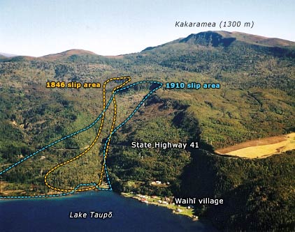 Waihī area in the 1990s