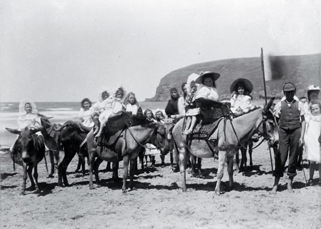 Donkey Rides, Sumner Beach 