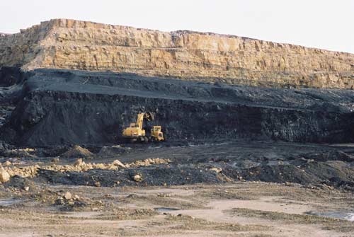 Opencast coal mine, Buller Coalfield