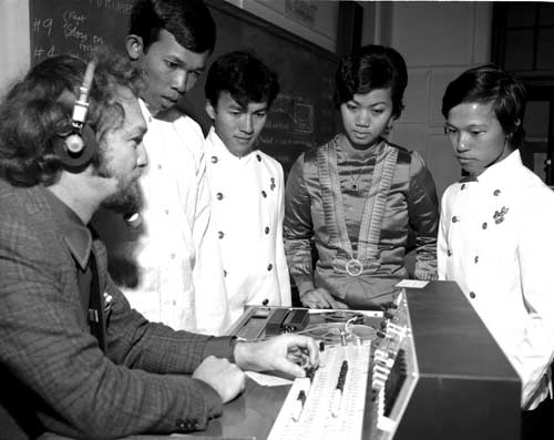 Colombo Plan students, 1972