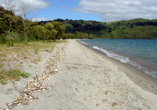 High-water mark, Lake Taupō 