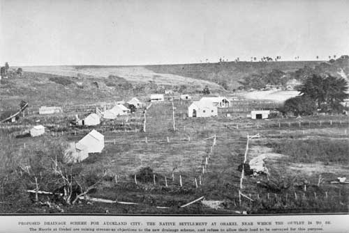 Ngāti Whātua settlement at Ōkahu Bay