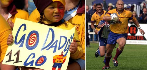 Ruby Smith-Fifita supports her dad 
