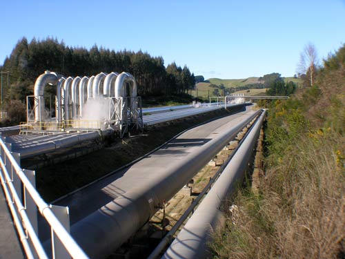 Supplying the Wairākei power station