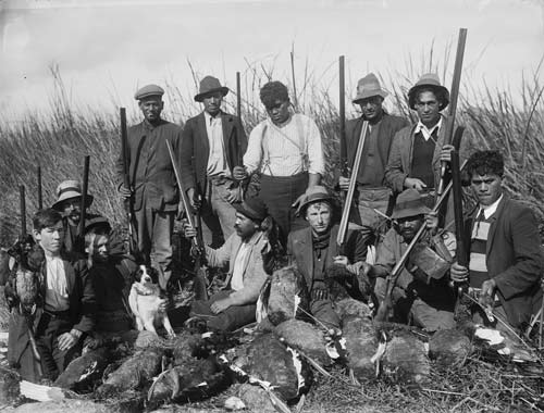 Game-bird hunters, 1920s