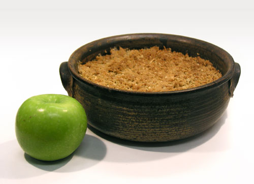 Apple crumble and Granny Smith 