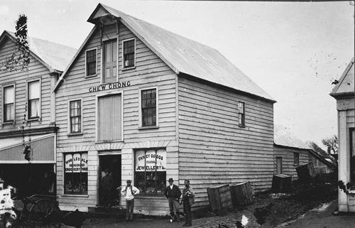 Chew Chong’s general store, 1870s