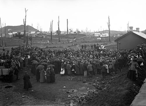 Opening of Toko station, Taranaki, 1902