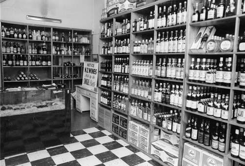 Preston’s wine store, 1970