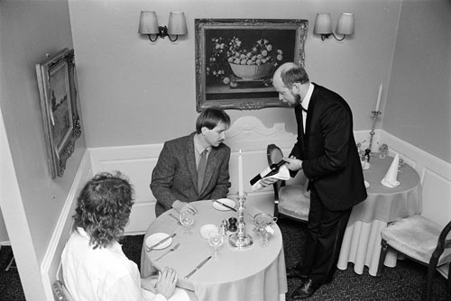 Orsini's restaurant, 1988 