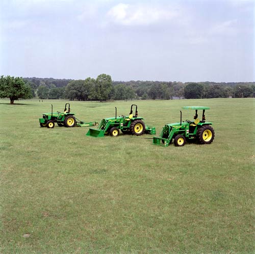 John Deere tractors 