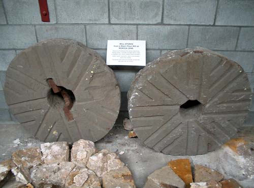 Millstones from Mokoia