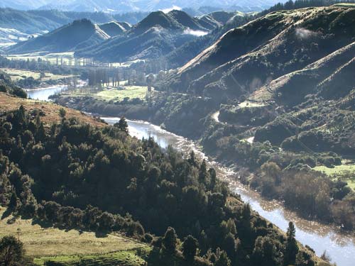 Whanganui River view from Aramoana 