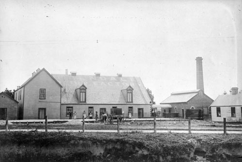 Edendale dairy factory, 1895 