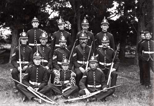 North Canterbury volunteer militia, 1905