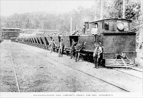 Seddonville coal train 