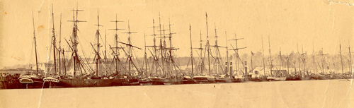 Hokitika port, 1867