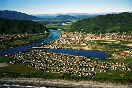 A view of Greymouth