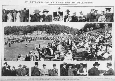 St Patrick's Day, Wellington