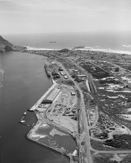 Port at Mt Maunganui, 1962 