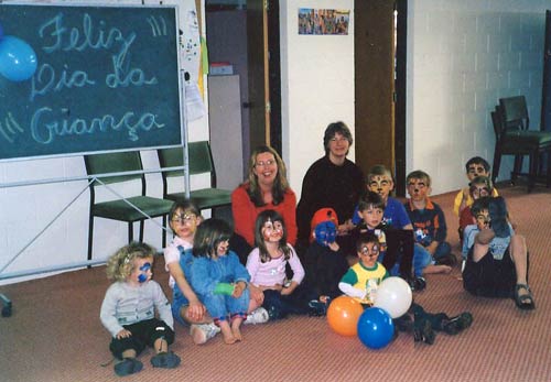 Children at the Brazilian Culture Education Centre