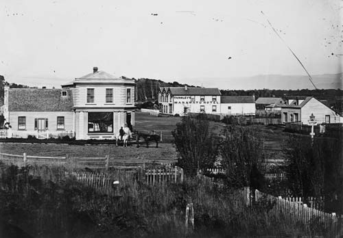 Foxton in the 1870s