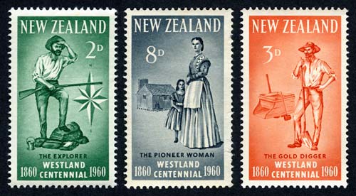 Westland centennial stamps