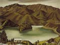 ‘The Lake, Tuai’ by Doris Lusk (1948)