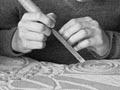 Schoolchildren learn Māori carving