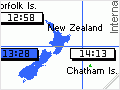 Time zones in the Pacific