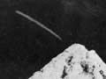 A comet above Mt Egmont and Parihaka