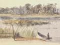 Lake Papaitonga, around 1863