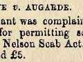 Breach of Scab Ordinance 1849